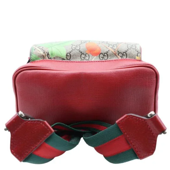 Gucci  Tian Animal Print GG Canvas Backpack Beige 427042 - Picture 5 of 13